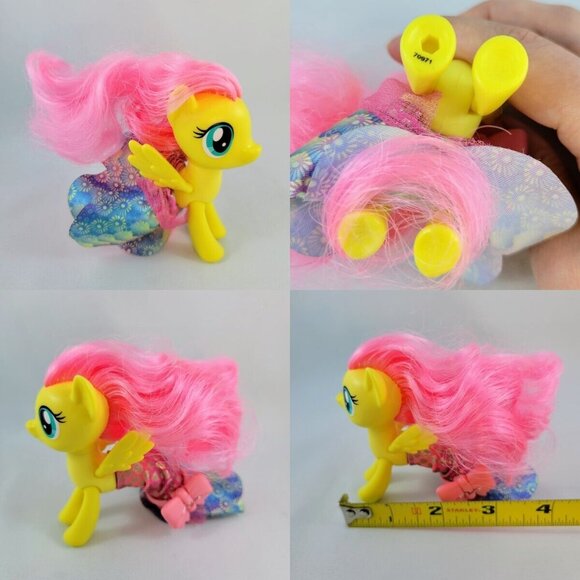 My Little Pony Lot Applejack Rainbow Dash Fluttershy Land And Sea Pinkie Pie Rea - Picture 5 of 16